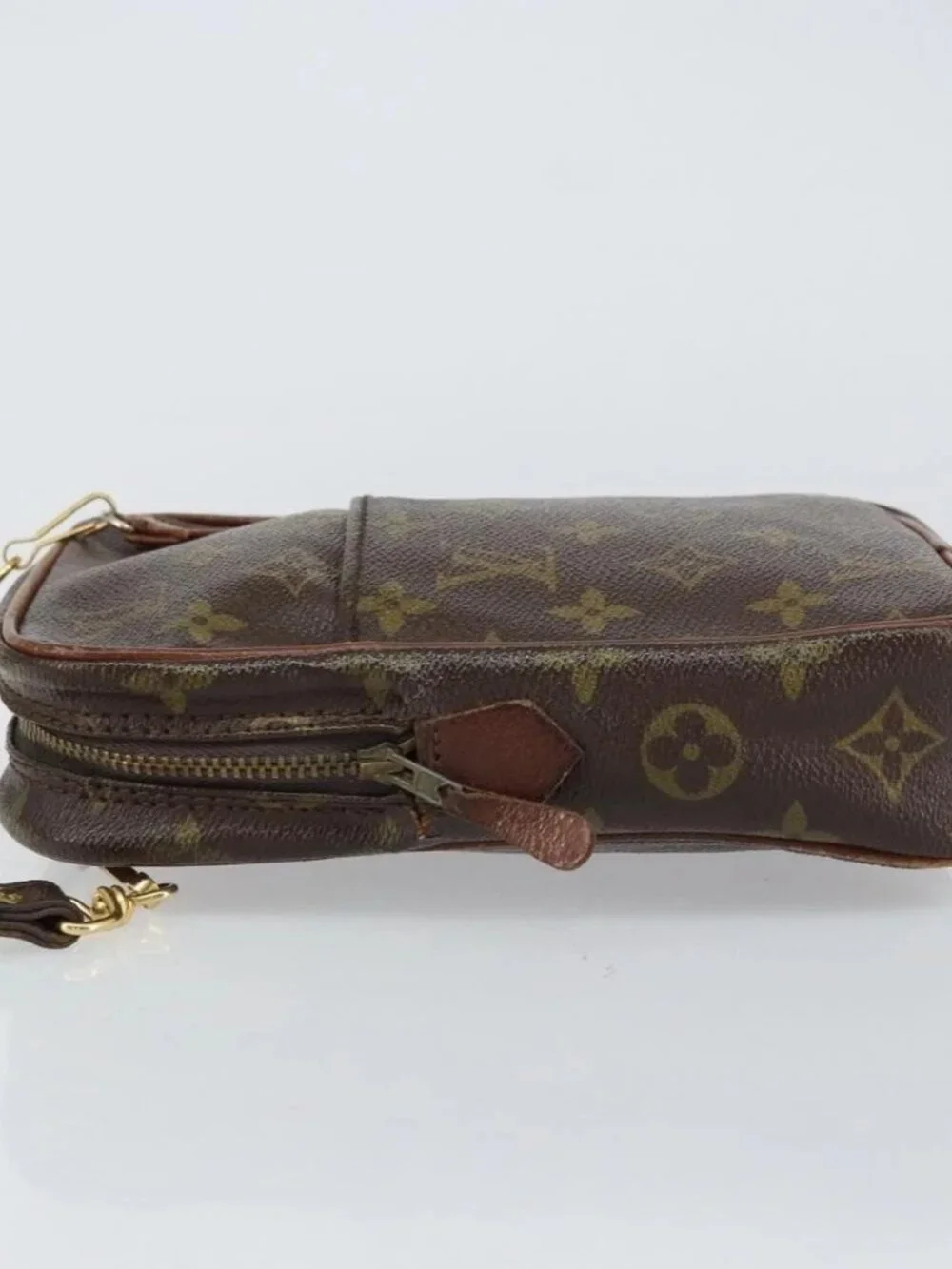 LOUIS VUITTON Monogram Danube Shoulder Bag Vintage M45266 LV Auth 160227